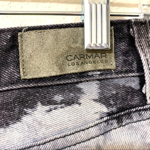 Carmar Acid Wash Denim Mini Skirt - Picture 11 of 14
